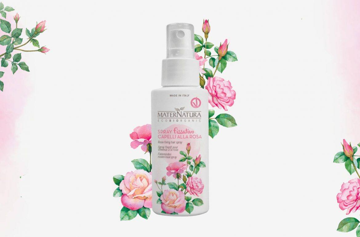 SPRAY FISSATIVO CAPELLI ALLA ROSA