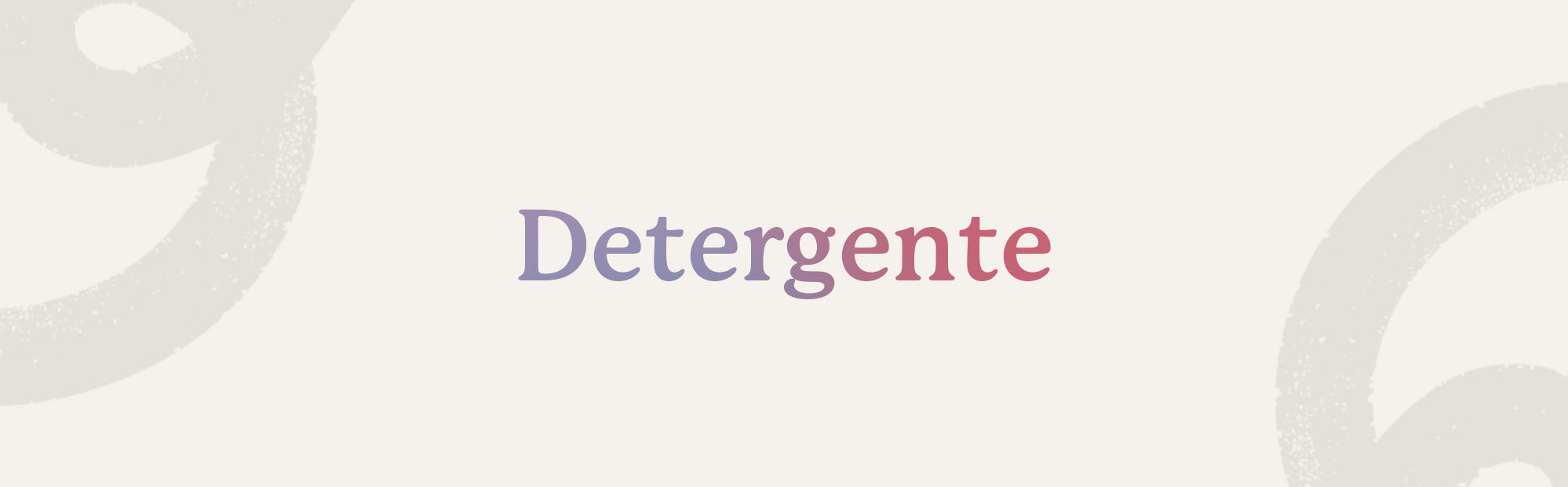 Detergente