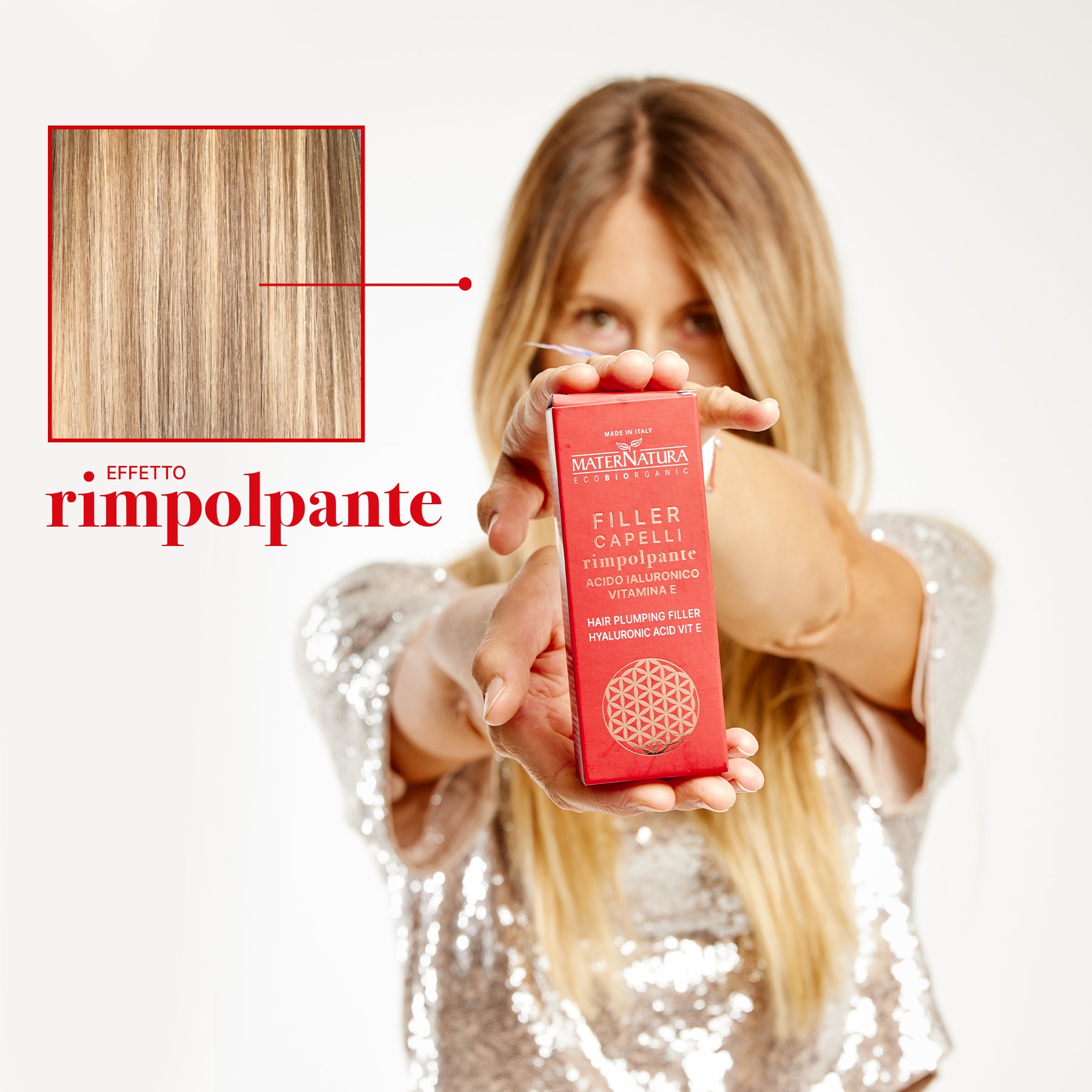 FILLER CAPELLI rimpolpante ACIDO IALURONICO & VITAMINA E