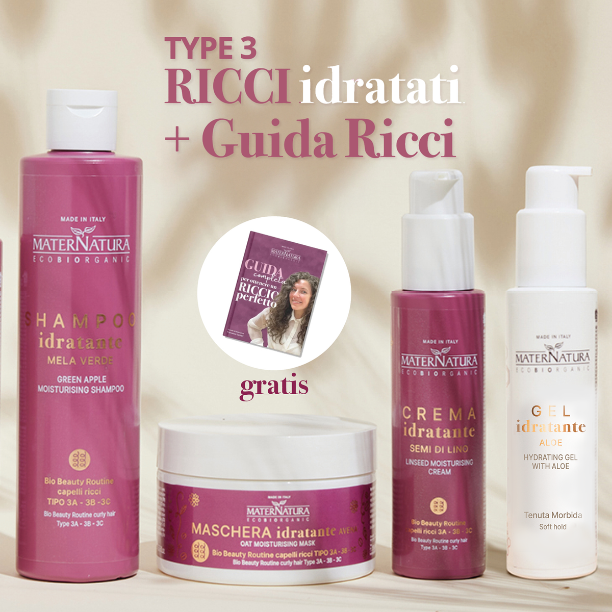 RICCI IDRATATI tipo 3 + GUIDA