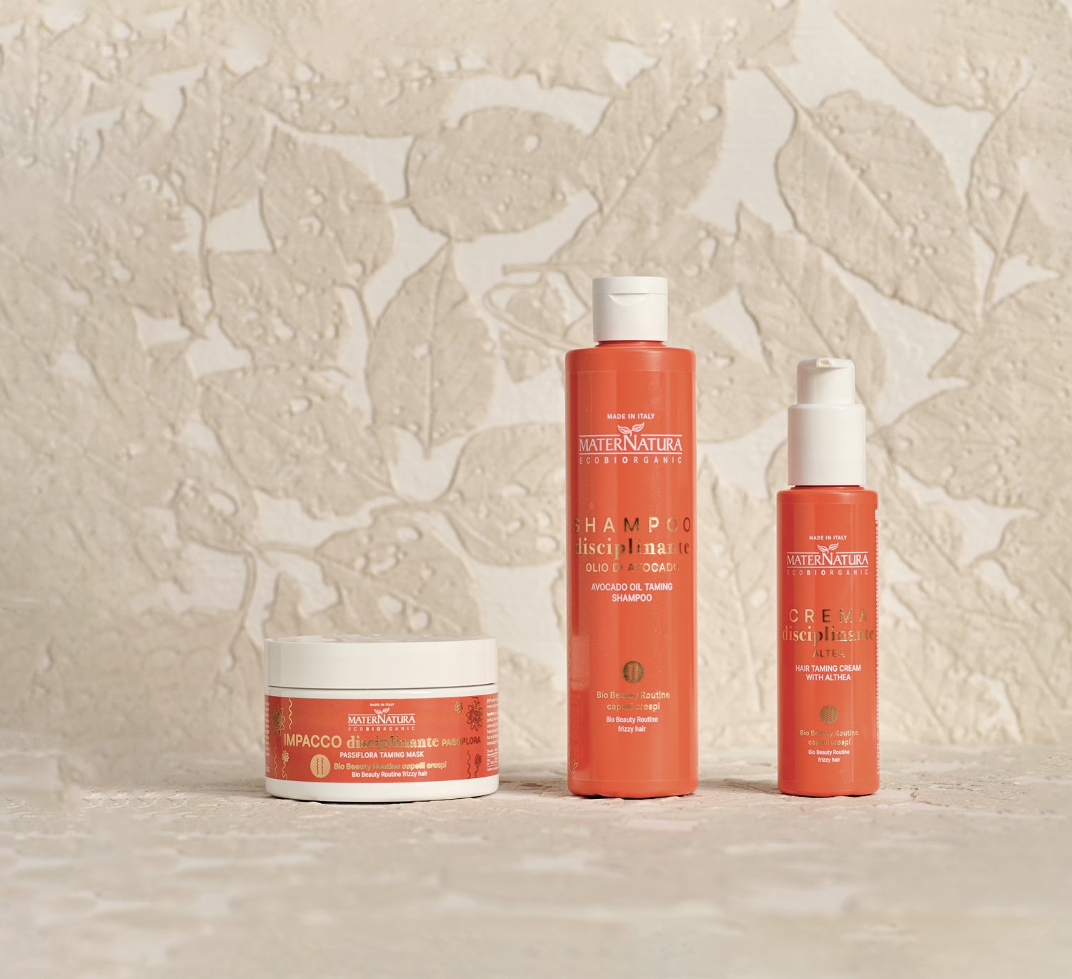Curly Hair Disciplining Shampoo with Marigold