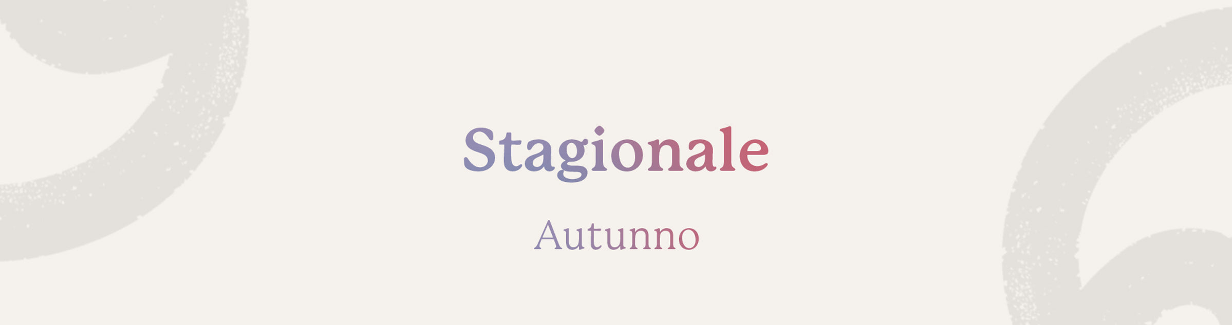Stagionale - Autunno
