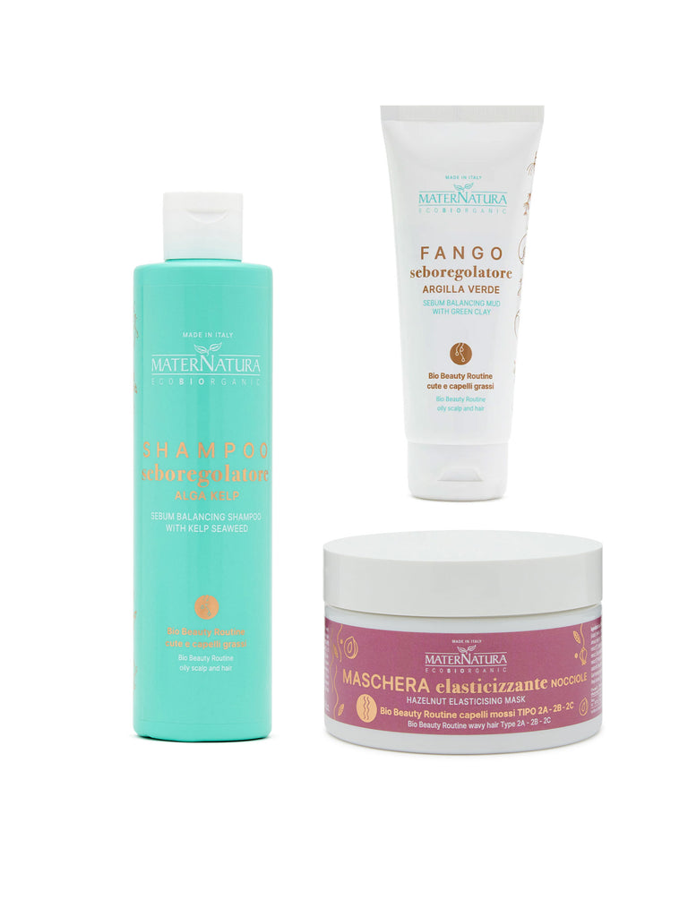 Cistus shampoo + rosemary lotion + hazelnut mask