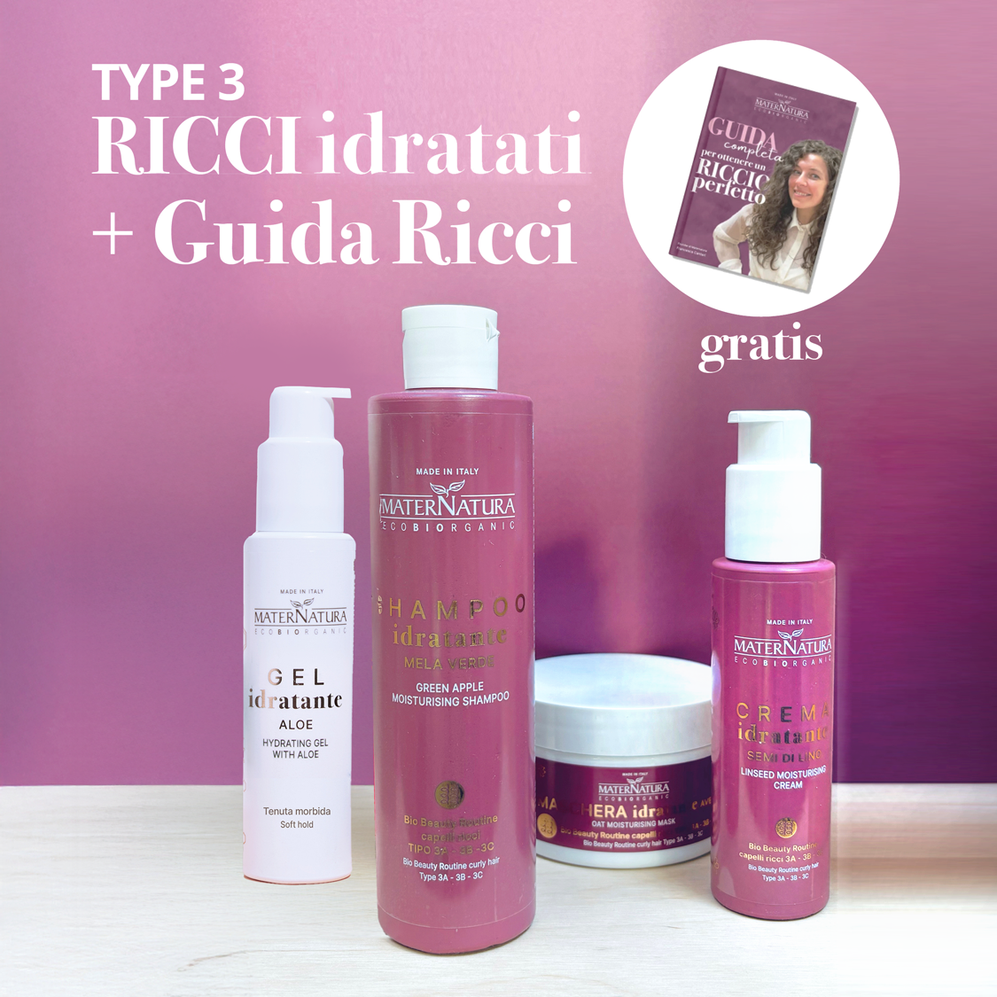 RICCI IDRATATI tipo 3 + GUIDA